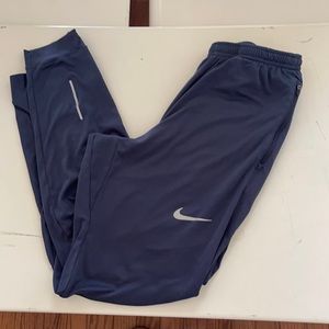 Nike Dri Fit Navy slim fit joggers